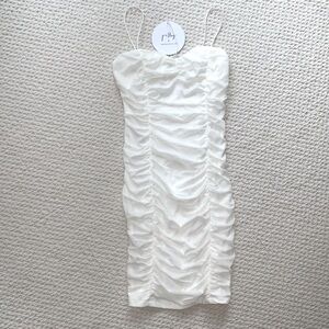 Princess Polly White 
 Dress